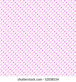 Seamless pattern pois pink