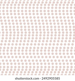 Seamless pattern with polka dot circles vector artistic print for textile paper decor wallpaper background endless creative art	
