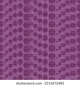 Seamless pattern with polka dot circles vector artistic print for textile paper decor wallpaper background endless creative art	