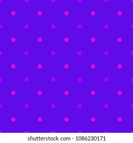 Seamless pattern with polka dot. Dotted background. Vector illustration.