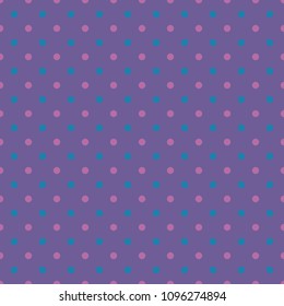 Seamless pattern with polka dot. Dotted background. Vector illustration.
