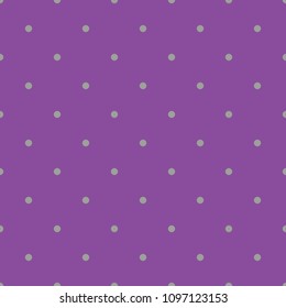 Seamless pattern with polka dot. Dotted background. Vector illustration.
