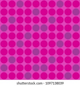 Seamless pattern with polka dot. Dotted background. Vector illustration.