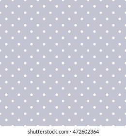 Seamless pattern with polka dot. Dotted background. Vector illustration.