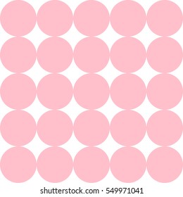 Seamless pattern with polka dot. Dotted background. Vector illustration.