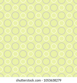 Seamless pattern, polka dot fabric, wallpaper vector
