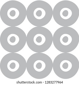 Seamless pattern, polka dot fabric, wallpaper, vector.
