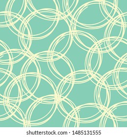 Seamless pattern, polka dot fabric, wallpaper, vector. Cheerful polka dot vector seamless pattern. Can be used in textile industry, paper, background, 