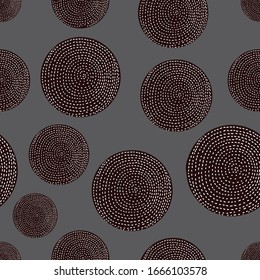 Seamless pattern, polka dot fabric, wallpaper, vector. Cheerful polka dot vector seamless pattern. Can be used in textile industry, paper, background, scrapbooking.