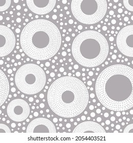 Patrón sin foco, tela de punto de polka, papel pintado, vector.  Se puede utilizar en la industria textil, el papel, el fondo, la reserva de recortes.