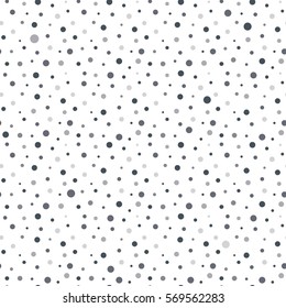 Seamless pattern with polka dots For desktop wallpaper, web design, wedding or baby shower albums, backgrounds, arts and scrapbooks