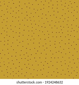 Patrón sin foco con puntos de polka. Fondo amarillo moderno con puntos rojos de polka. Fondos y fondos de pantalla para invitaciones, tarjetas, tejidos, embalajes, textiles. Ilustración vectorial.