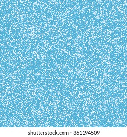 Seamless pattern polka dots. Repeating white snow falling circles. Vector EPS10