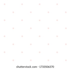 Seamless pattern polkadot dots sweet happy kids background illustration in vector