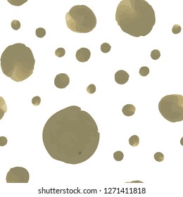 Seamless pattern in Polka-Dot. Perfect for your design, textile,  pattern fills, posters, cards, web page background etc. Pattern under the mask. Vector.