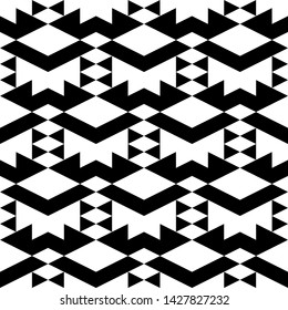 Seamless pattern. Polygons background. Rhombuses, triangles, figures ornament. Simple shapes wallpaper. Geometrical backdrop. Digital paper, web designing, textile print.