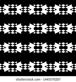 Seamless pattern. Polygons background. Rhombuses, triangles, figures ornament. Simple shapes wallpaper. Geometrical backdrop. Digital paper, web designing, textile print.