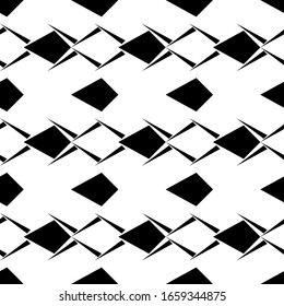 Seamless pattern. Polygons motif. Ethnic wallpaper. Kites, triangles ornament. Geometric backdrop. Digital paper, textile print, web designing, abstract.Figures background. Vector art.