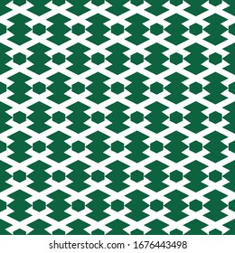 Seamless pattern. Polygons motif. Geometric wallpaper. Figures, hexagons ornament. Geometrical backdrop. Simple shapes background. Digital paper, textile print, web design, abstract illustration