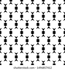 Seamless pattern. Polygons motif. Simple shapes background. Figures ornament. Geometrical backdrop. Geometric wallpaper. Digital paper, textile print, web design, abstract. Vector artwork