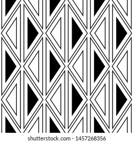 Seamless pattern. Polygons motif. Triangles ornament.Triangular shapes wallpaper. Geometric figures background.Geometrical backdrop.Digital paper, textile print, web design, abstract. Vector