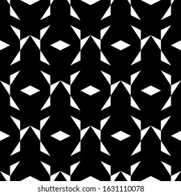 Seamless pattern. Polygons motif. Triangles, rhombuses ornament. Geometric backdrop. Simple shapes wallpaper. Figures background. Digital paper, textile print, web design, abstract. Vector.