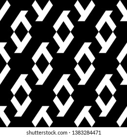 Seamless pattern. Polygons wallpaper. Diamonds, shapes backdrop. Rhombuses, figures ornament. Ethnic motif. Geometric background. Digital paper, textile print, abstract. Vector.