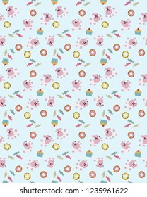 Seamless pattern of poodle.
A pattern of images of Paris.
Image of Paris and Toy Poodle wrapping paper.
Poodle wallpaper.

