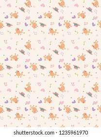 Seamless pattern of poodle.
A pattern of images of Paris.
Image of Paris and Toy Poodle wrapping paper.
Poodle wallpaper.
Material collection of images of Poodle and Paris.