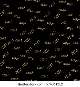 Seamless pattern for positive mood. Suitable for packaging, websites, events, festivals, birthday parties, wallpaper, furniture and interior design.