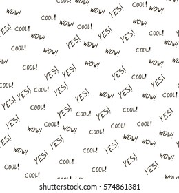 Seamless pattern for positive mood. Suitable for packaging, websites, events, festivals, birthday parties, wallpaper, furniture and interior design.