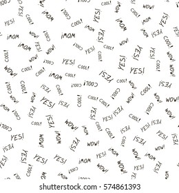 Seamless pattern for positive mood. Suitable for packaging, websites, events, festivals, birthday parties, wallpaper, furniture and interior design.