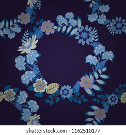 Seamless pattern with the pre-existing geometry in the drawing. Tribal ethnic arabic, indian, turkish patern ornament. Traditional oriental background in brown, blue and green colors.