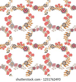 Seamless pattern with the pre-existing geometry in the drawing. Tribal ethnic arabic, indian, turkish patern ornament. Raster traditional oriental background in blue, green and orange colors.