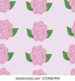 Seamless pattern for printed hijab, wrapping paper, greeting card, fabric, pillow case, bed linen, etc