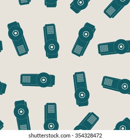 seamless pattern with projector 