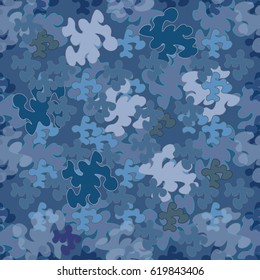 seamless pattern Protective camouflage a coloration vector illustration