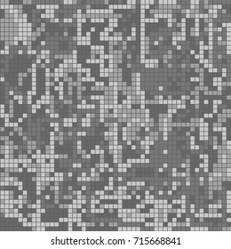 seamless pattern Protective camouflage gray coloration pixel fatherland  .vector illustration