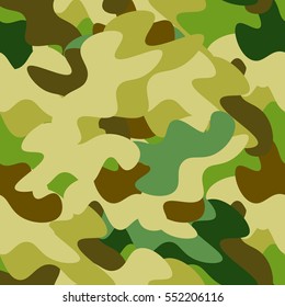 seamless pattern protective coloration Military Defender a Fatherland Day  vector illustration
