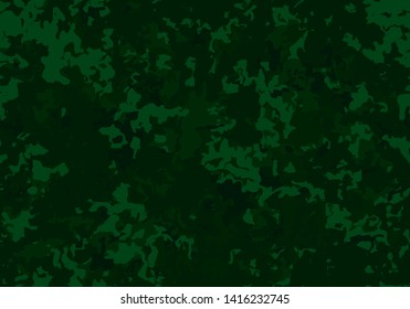 Seamless pattern with a protective texture of green color