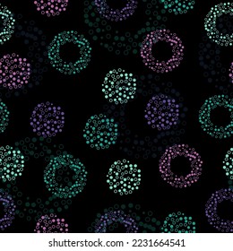 Seamless pattern with a Psychedelic kaleidoscope footage.  modern abstract background for notebooks, applications, posters, magazines and any graphic design use.