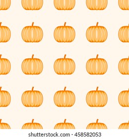 seamless pattern with pumpkins