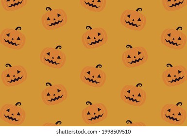 seamless pattern with pumpkins for banners, cards, flyers, social media wallpapers, etc.