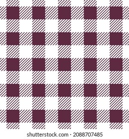 Nahtloses Muster mit violettem Schachbrettmuster.