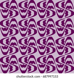 seamless pattern of purple color lines. Optical illusion. Vector illustration. As background, pictures, wallpapers