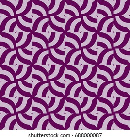 seamless pattern of purple color lines. Optical illusion. Vector illustration. As background, pictures, wallpapers