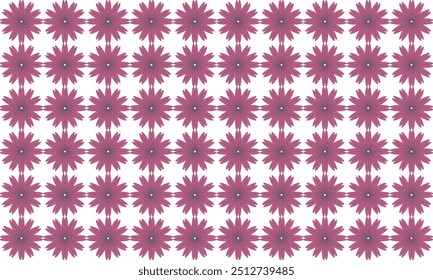 Modelo inconsútil con el estilo de la repetición de las flores rosadas púrpuras, diseño repleto de la Imagen para la impresión de la tela, flor púrpura redonda del punto, impresión del patrón