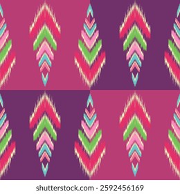 Seamless pattern in purple and pink tones for fabric, painting, printing, textiles, traditional crafts, classic style, clothing design, bed linens, wall décor, and interior decoration.