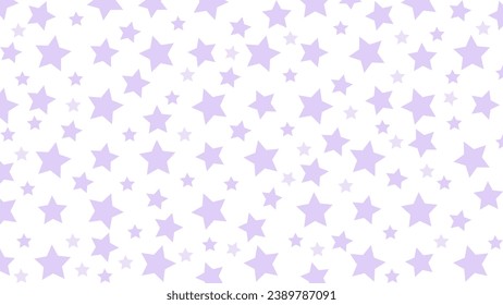 Patrón sin foco con estrellas moradas