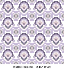 padrão perfeito. Padrão de tecido tailandês roxo.